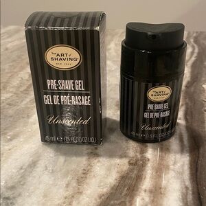 The Art of Shaving Unscented Pre-Shave Gel - Black